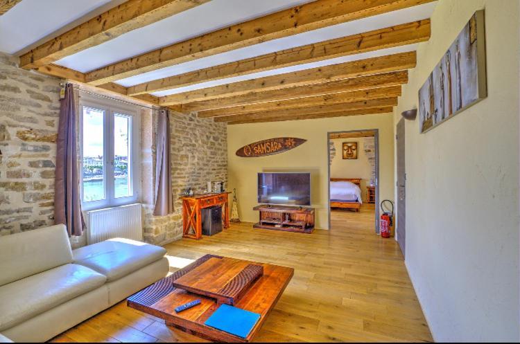 Domaine Des Jardins De La Saone Hotel Турню Стая снимка